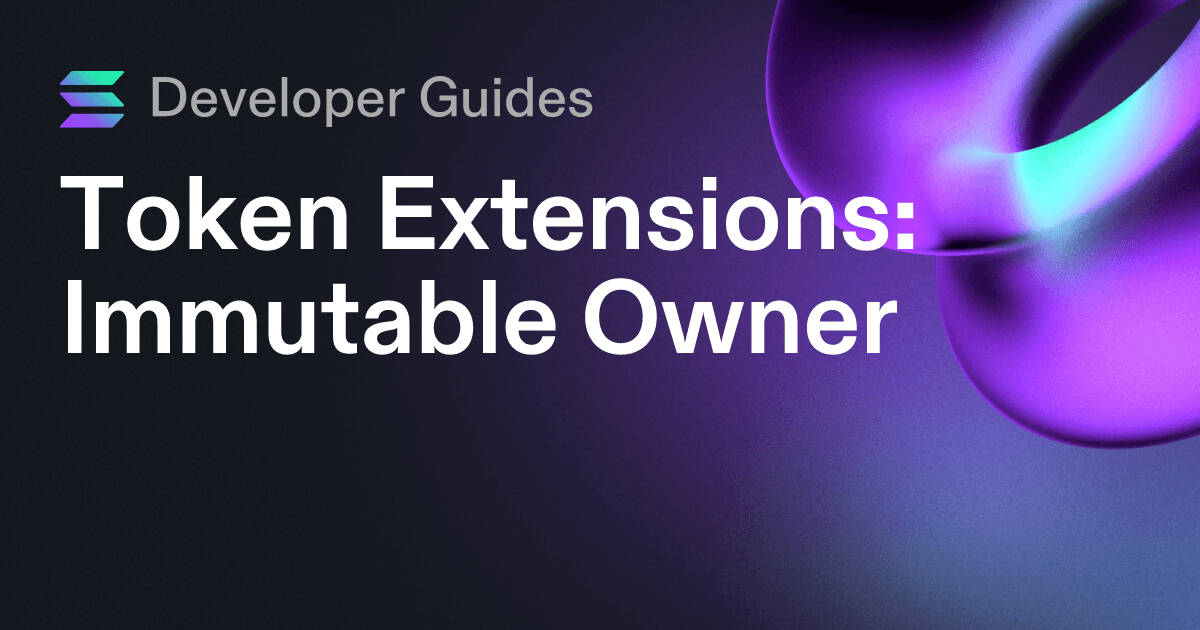 How to use the Immutable Owner extension